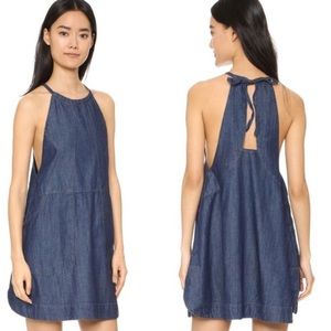 Free People Blue Jean Baby Dress